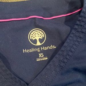 Healing Hands Scrub Top